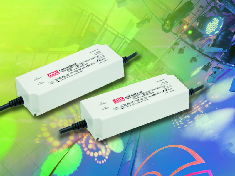 Mean Well expands LED power supply line to high end