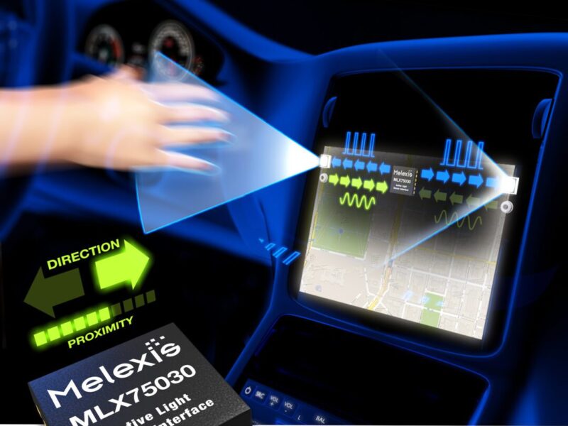 Sensor interface IC facilitates implementation of gesture recognition applications