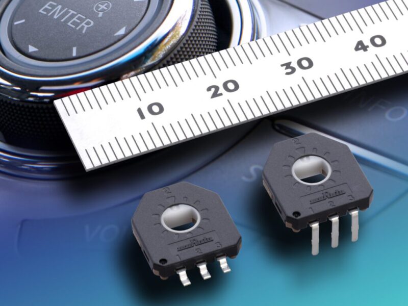 Low cost surface mount rotary position sensors aim at consumer, automotive applications