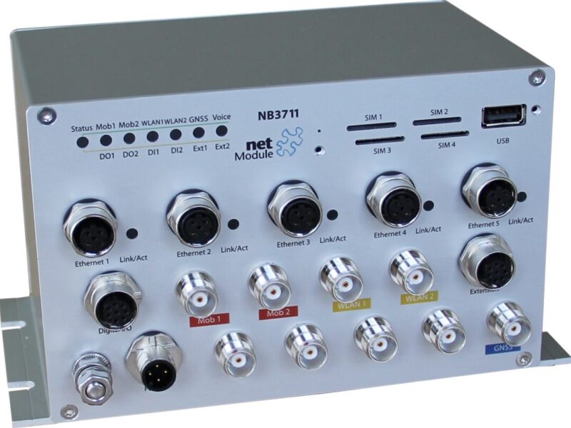 Modular router connects railway passengers to Internet