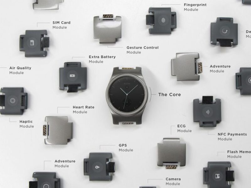 Modular watch wants multiple shares of the wearable market