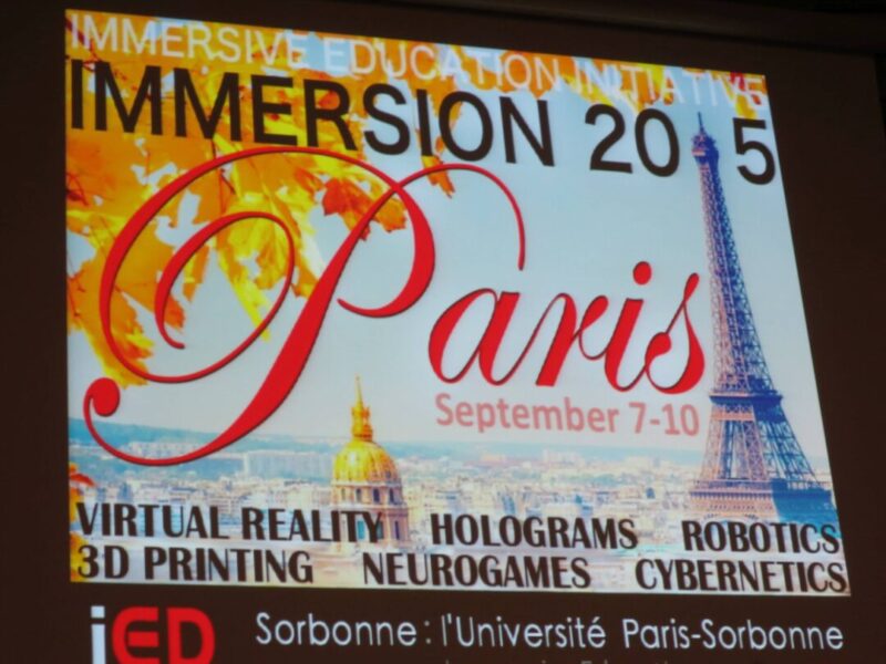 Flooding young minds through digital immersion