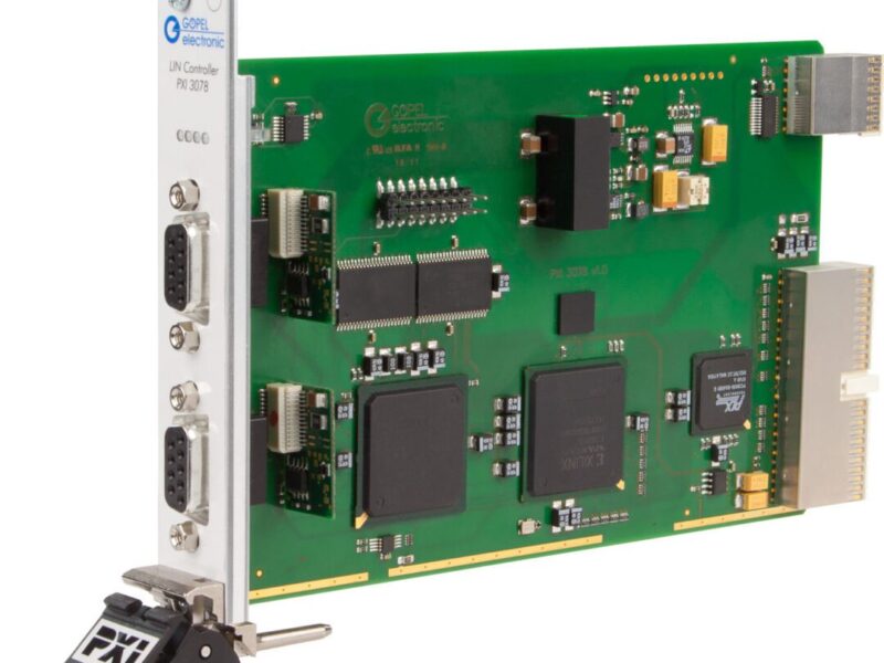 Cost-efficient LIN bus communication on PXI basis