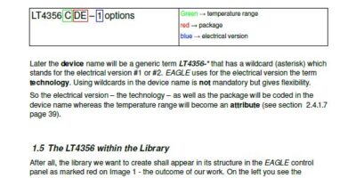 Creating device models in CAE tool CadSoft EAGLE