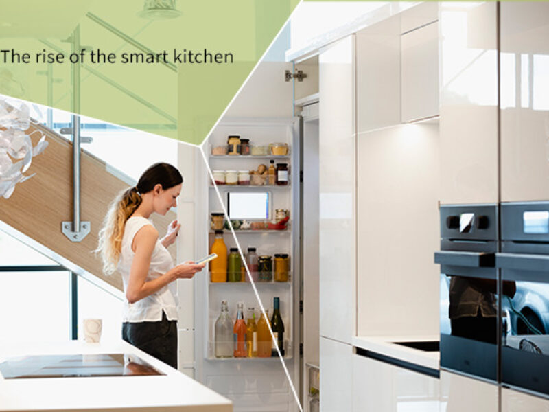 Smart kitchen | Connected living  Components for quiet, energy-efficient appliances plus smaller, more intuitive sensors