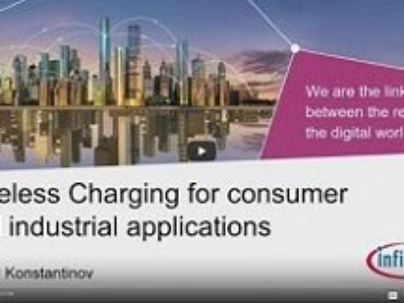 Wireless charging – Consumer / industrial applications