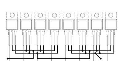 Paralleling power MOSFETs in high current applications