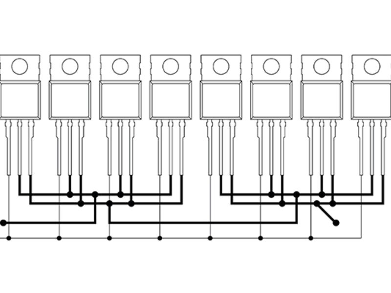 Paralleling power MOSFETs in high current applications
