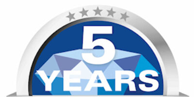 Garantie 5 ans en standard