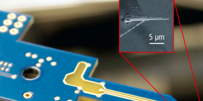 Scanning atoms with the tip of a needle