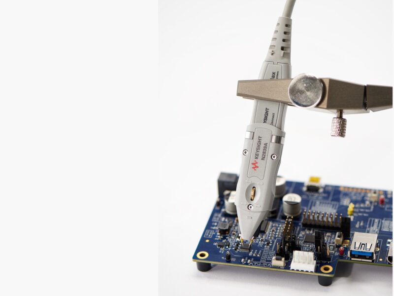 Keysight’s browser probe head for InfiniiMax II probes maxes usability