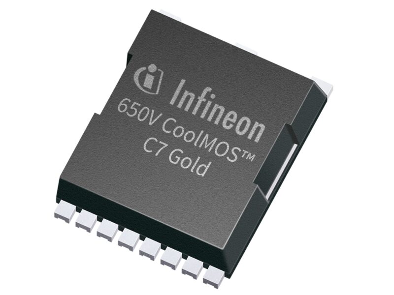 Infineon puts 650V FETs in leadless TO packaging for 1nH inductance