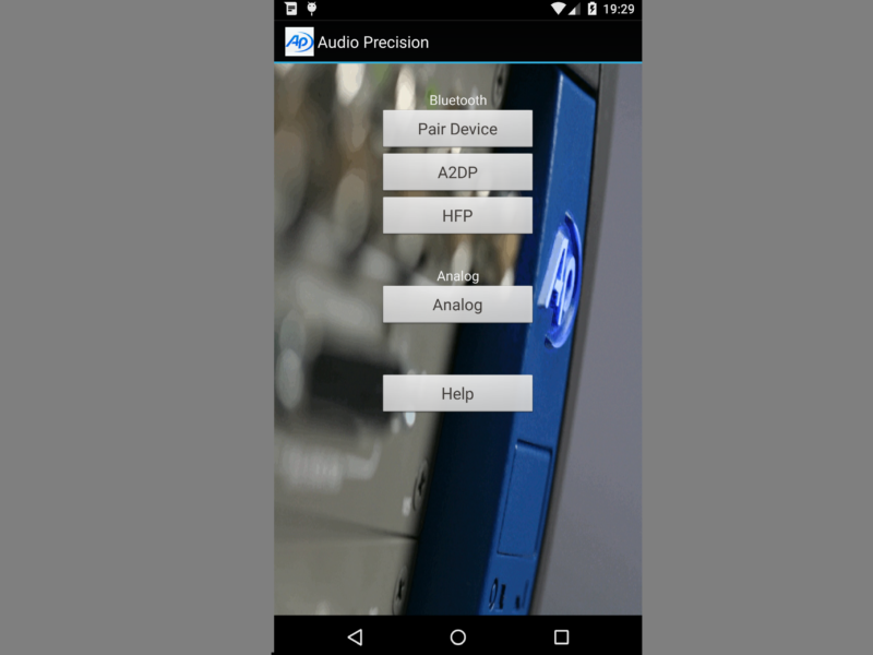 Android smartphone audio test app updated