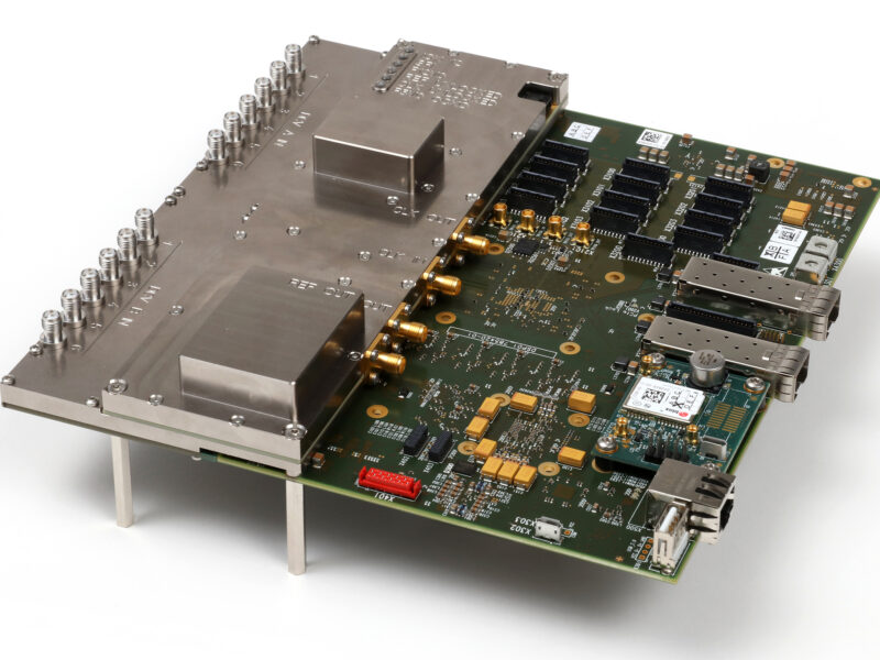 Multi-channel, wideband receivers covers spectrum to 18 GHz