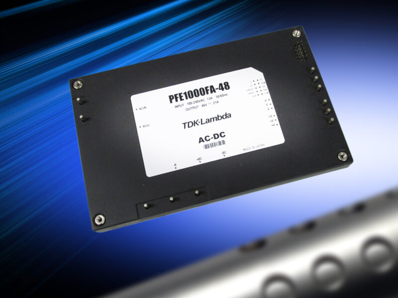 High-efficiency, universal input AC/DC modules deliver 1 kW