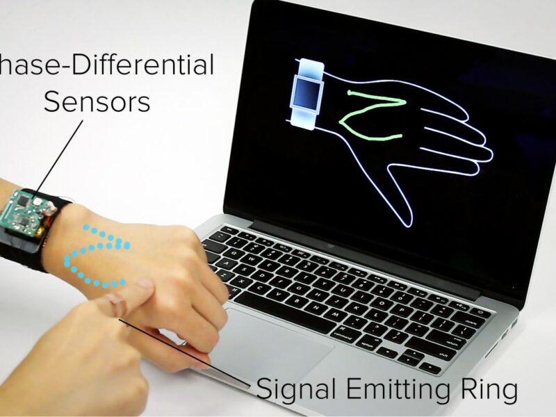 Wearable tech turns arm into a touchpad