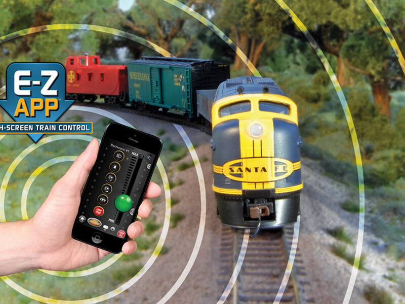 Model trains go wireless with Bluetooth control