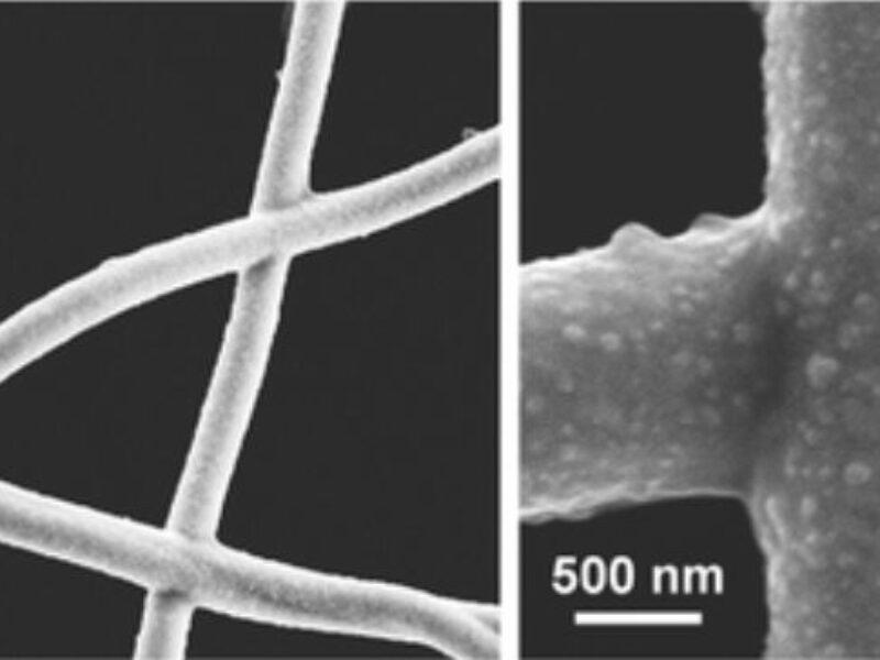 Flexible and conductive nano-mesh is 97% transparent