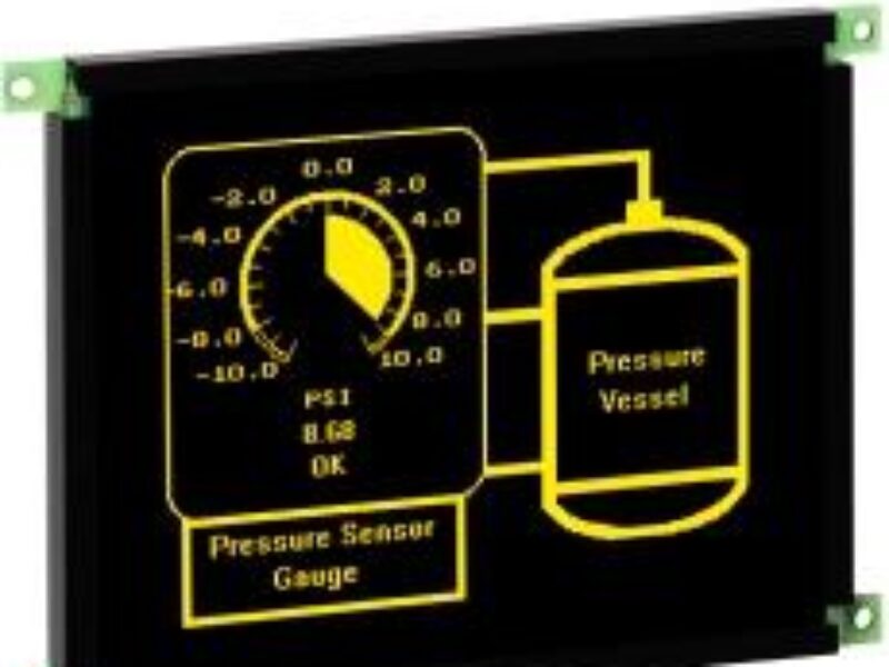 Rugged TFEL displays operate from -60 to +105°C