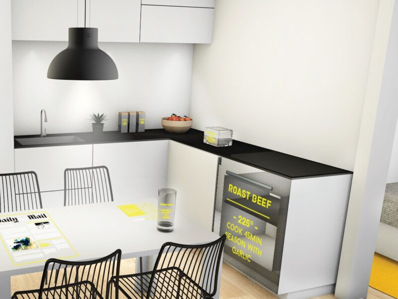 Transparent electroluminescent displays from a designer’s perspective