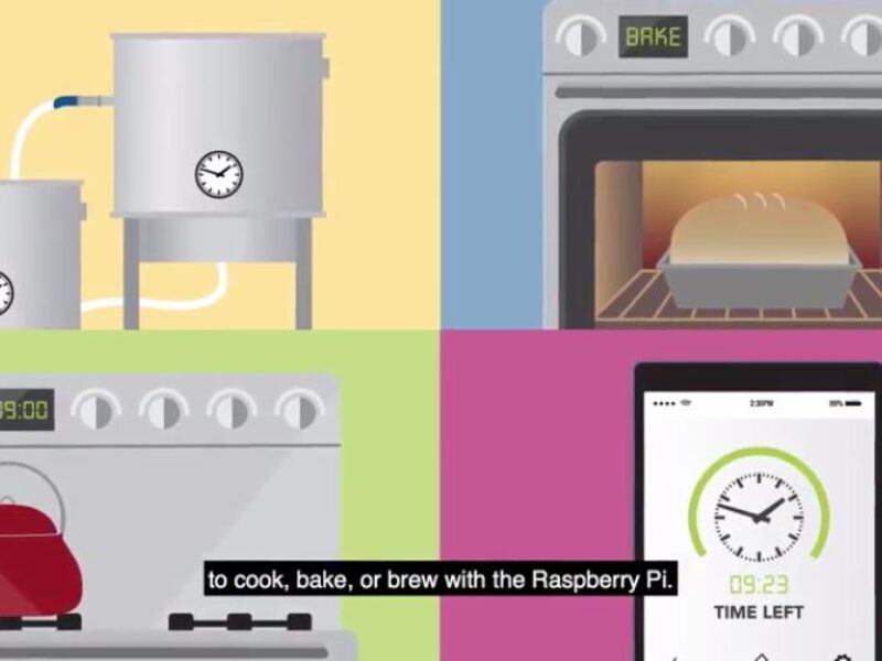 Cooking-based design challenge: “Pi Chef”