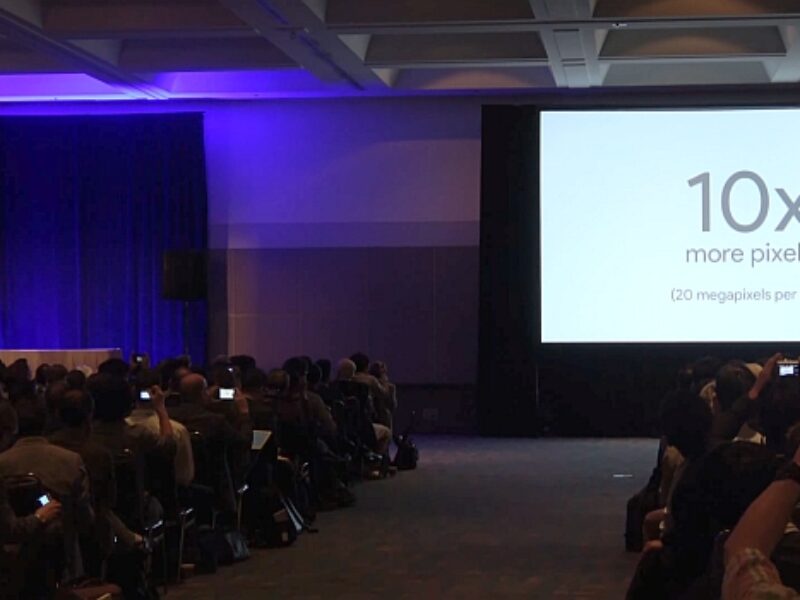 10X plus de pixels avec l&rsquo;écran VR de Google