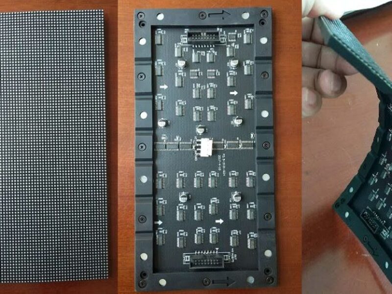 Flexible LED mats can wrap around columns, mount on irregular shapes