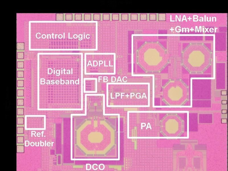 Bluetooth Low-Energy transceiver slashes consumption by over half