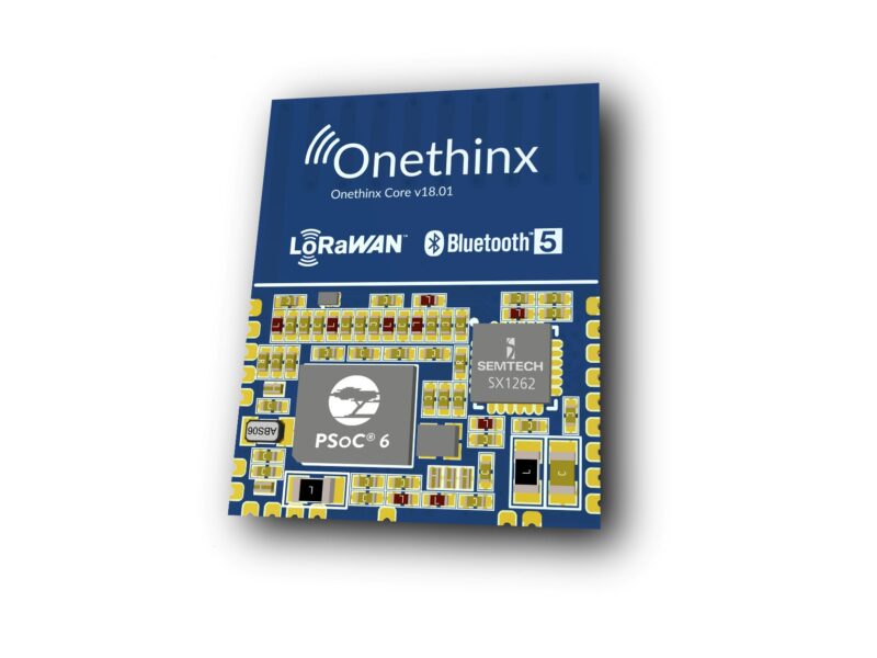 Two-chip module combines BLE with long range LoRaWAN