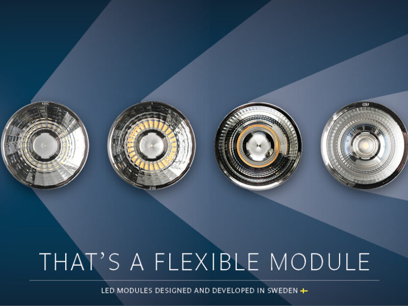 230VAC LED module is fully DALI integrated