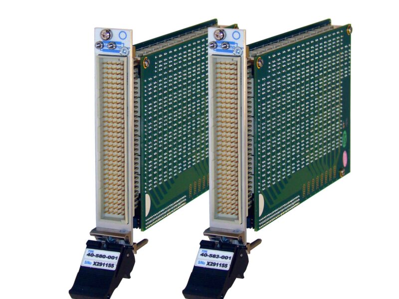 256-crosspoint 2-pole PXI switching matrices have relay self-test support