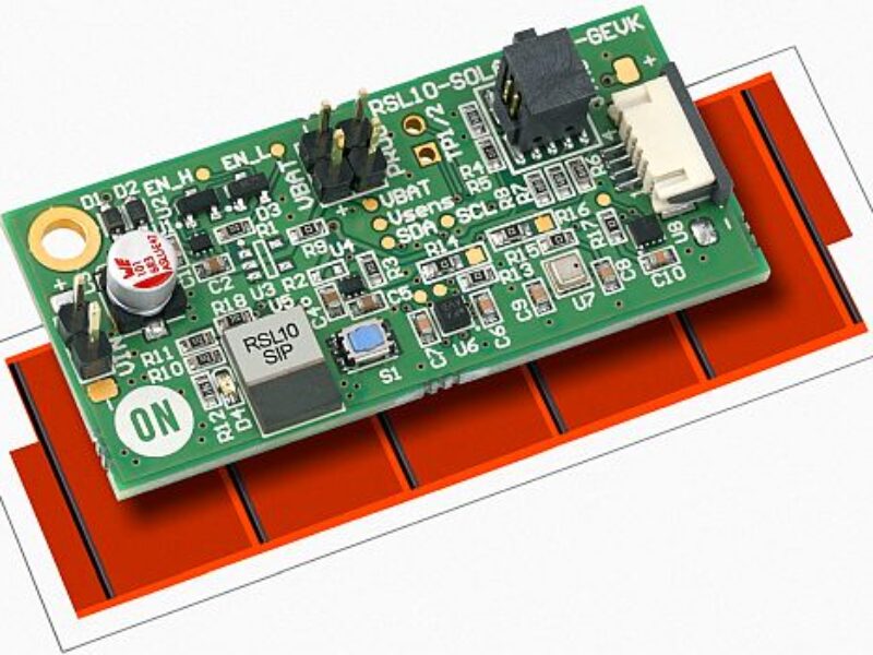 Battery-less IoT with solar-powered BLE multi-sensor platform