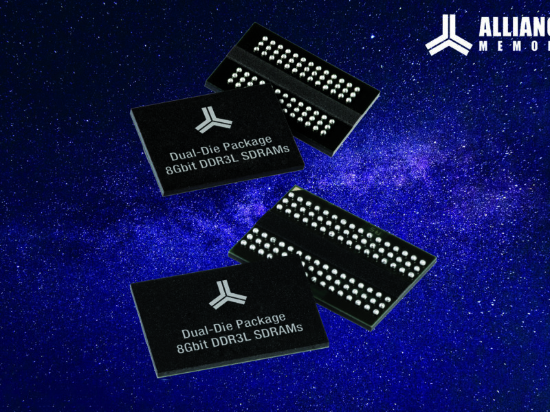 Dual-Die 8Gb DDR3L SDRAMs in 78-ball and 96-ball FBGA packages