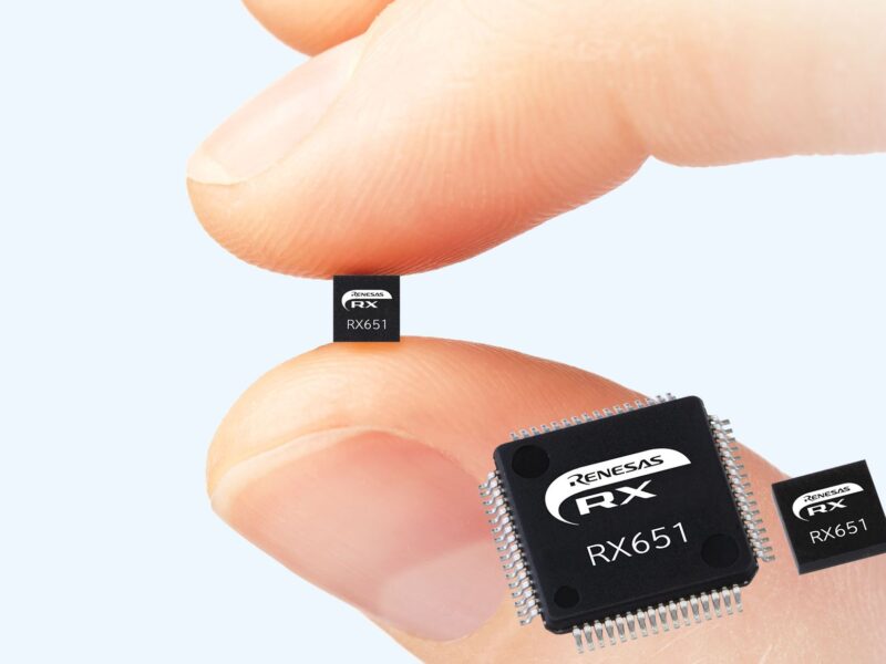 32-bit MCUs targets space-constrained edge devices