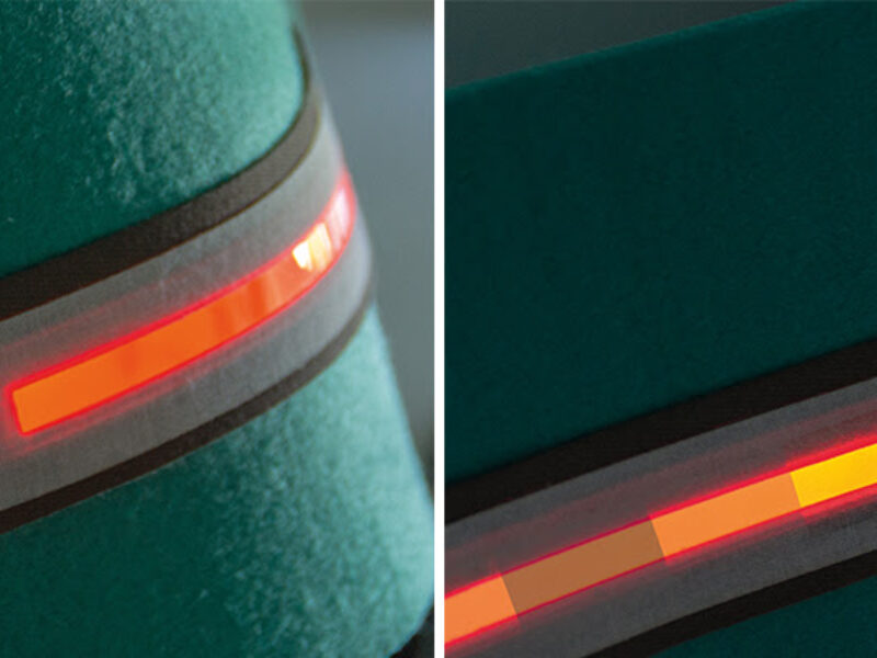 Modular OLED strips can be assembled to any length