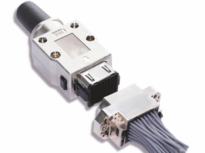 Rugged high-power connector is rated up to 600V