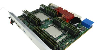 ATCA blade features dual 24 core Intel Xeon CPUs
