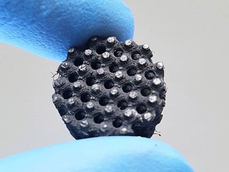 Tough, flexible silicone sensor for wearable biomonitoring