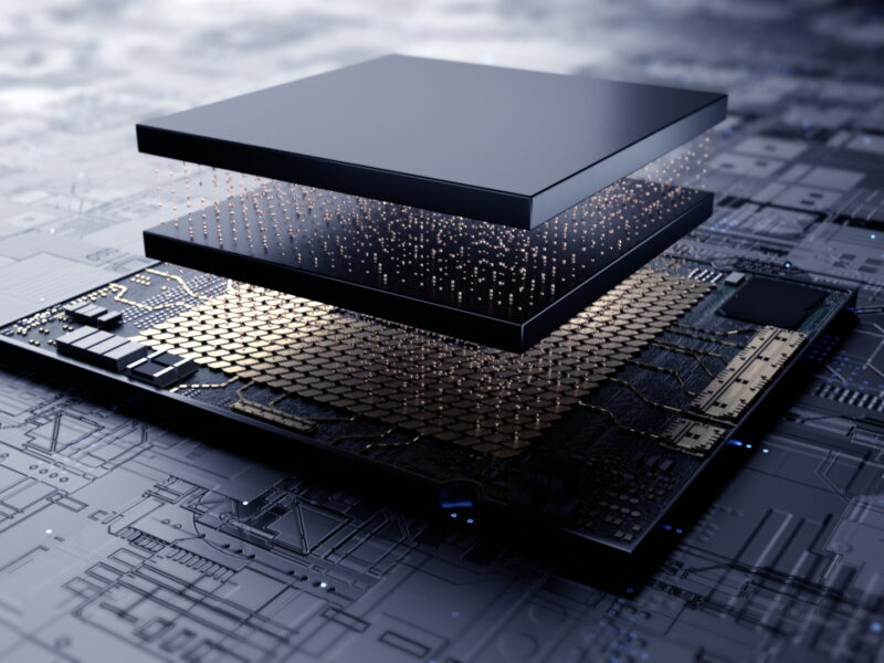 IC packaging technology for 7nm 3D stacked memory