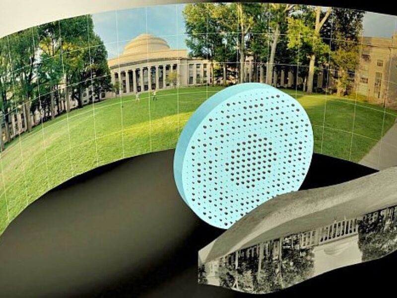 Flat fisheye metalens produces 180-degree panoramic images