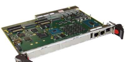 6U cPCI card has 4-core Intel Core i3-9100HL processor