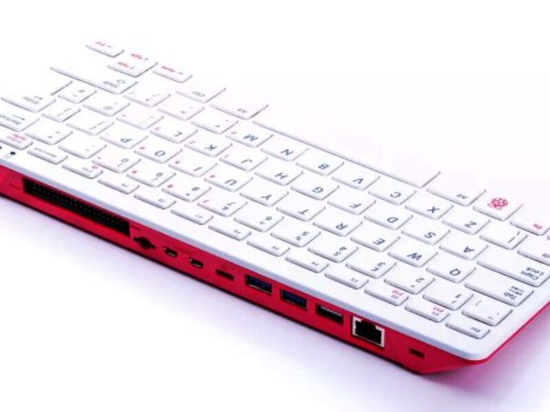 Raspberry Pi designed into a keyboard