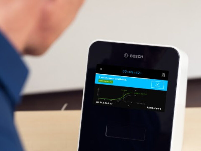 Bosch pushes PCR Covid-19 test time under 30 minutes