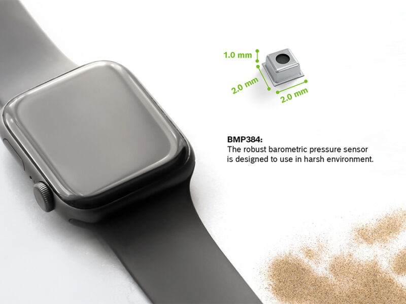 Robust barometric pressure sensor suits wearable devices