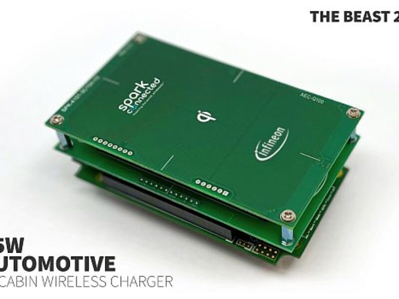 In-cabin wireless charging solution has 15 Watts