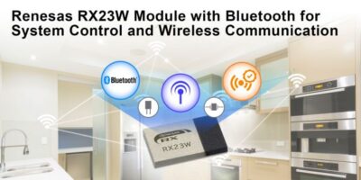 Bluetooth module for IoT system control, wireless communication
