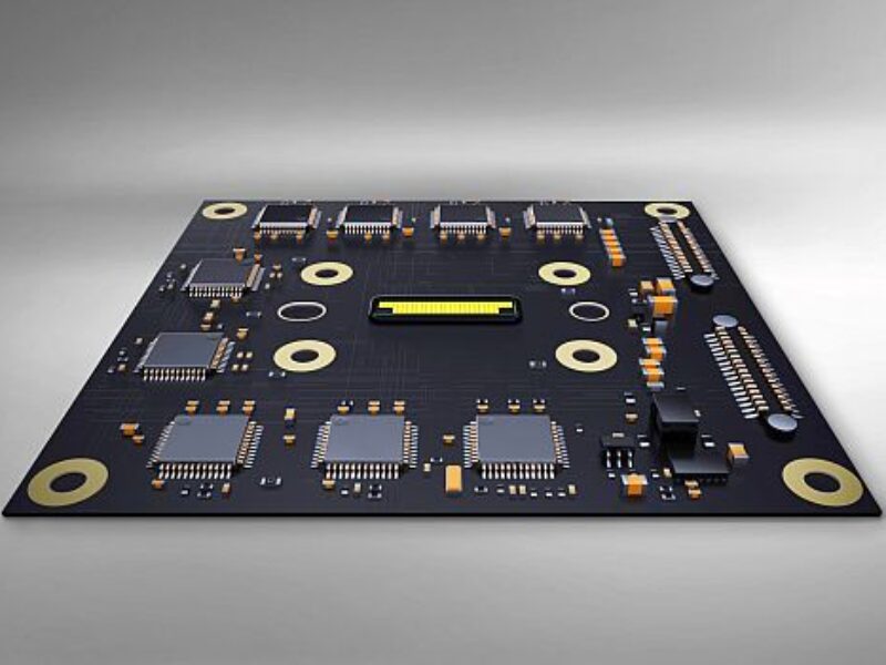 Automotive LED module for intelligent headlight systems