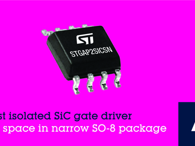 Robust isolated SiC gate driver in narrow SO-8