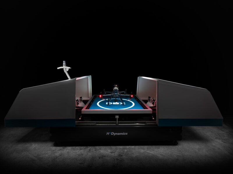 Advanced drone charging station features open architecture