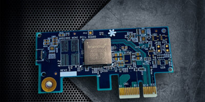 First mini PCIexpress board with spiking neural network chip